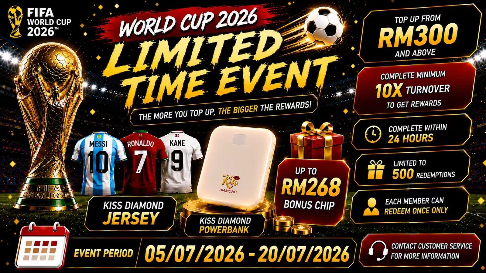 World Cup Limited Time Event